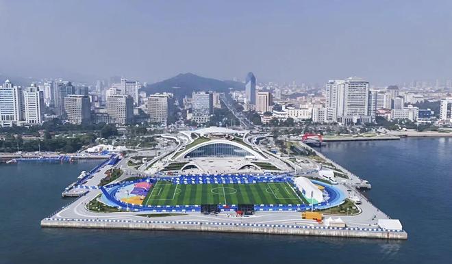 山海赛道世界舞台！2025威海铁人三项世界锦标赛系列赛激情开赛
