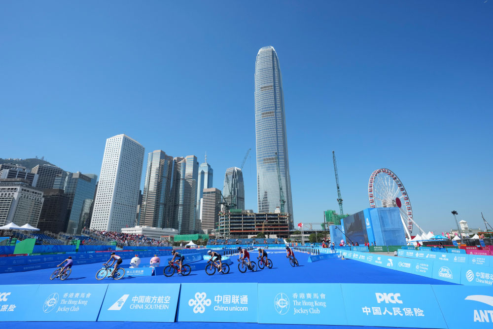 全运会｜维港之滨见证全运会“铁三”新标杆——专访中国铁人三项运动协会秘书长秦建秋(图3)