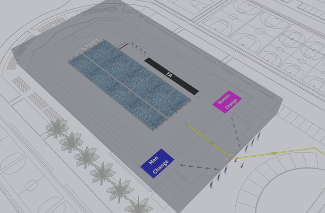 明天这场铁人三项等你来赛前指南→(图5)