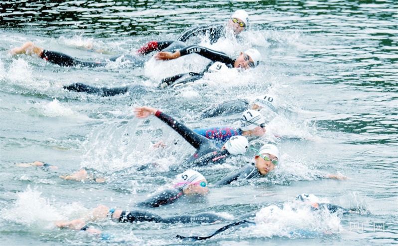 铁人三项亚洲杯暨中国铁人三项联赛在江西开赛(图6)