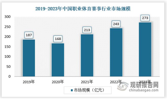 我国体育赛事行业发展逐渐多元化 职业体育赛事是主要细分市场(图5)