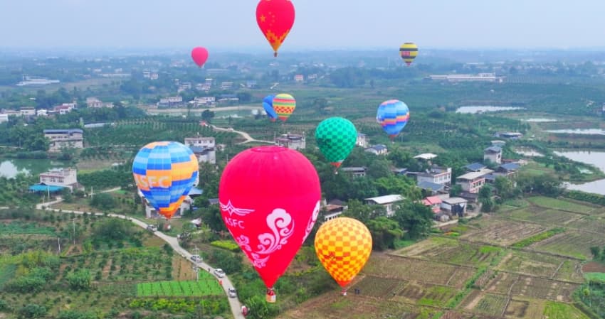 2025年全国热气球精英赛（四川金堂站）暨成都市低空文旅消费季活动即将启幕(图3)