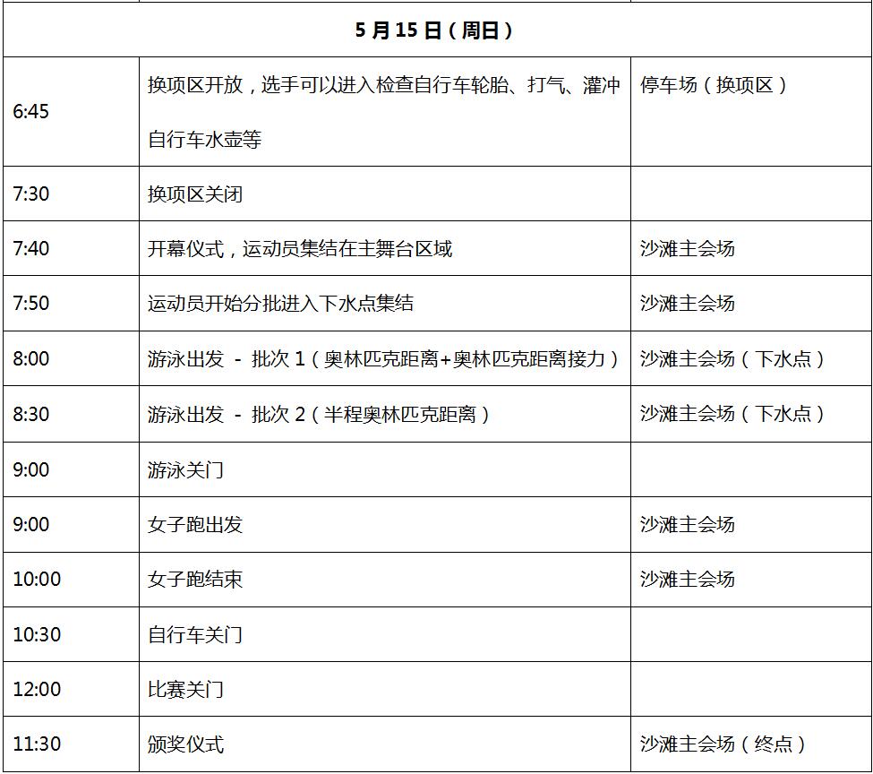 线路图公布！海口铁三世界杯下周开赛