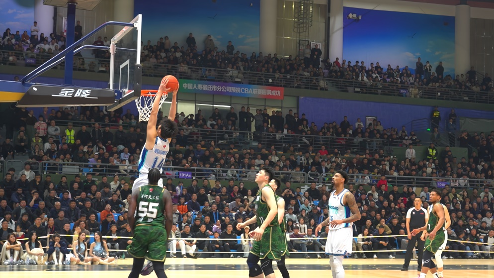 中国人寿宿迁市分公司助力CBA宿迁赛区圆满收官